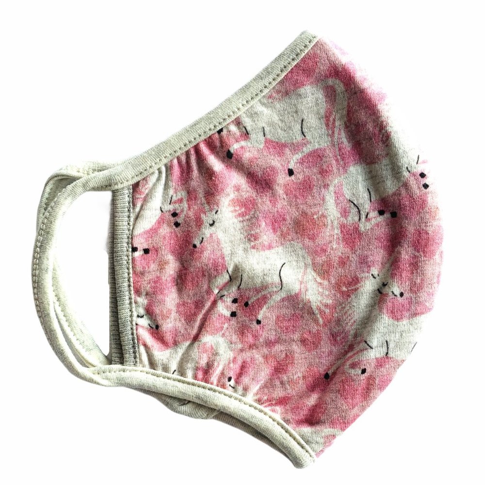 PW, 8Y+/Adult, organic cotton face mask